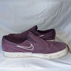 Nike Shoes SB Zoom Stefan Janoski Slip-On - Pro Purple/White-Barely Grey Size 11